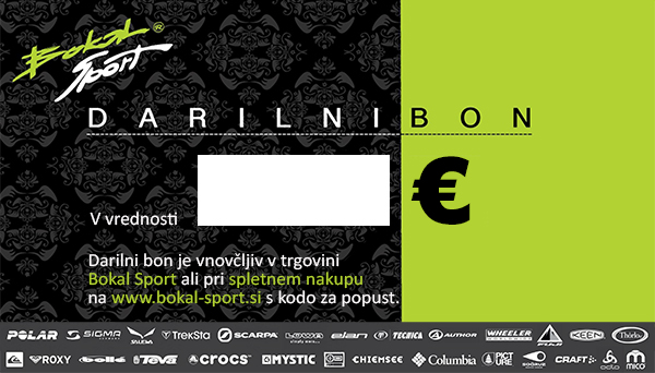 Bokal Sport darilni bon - namenski